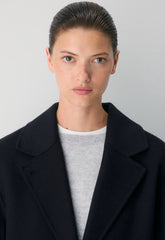 The Only Double-Faced Coat - Luxe (Re)Wool - DARK NIGHT NAVY