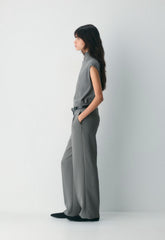 The Effortless Pant™ Lo-Rise - Crepette™ - DARK GREY