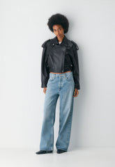 AGOLDE Low-Slung Baggy Jean - LIBERTINE