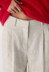The Effortless Pant™ - CruiseLinen™ - NATURAL ECRU