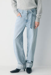 AGOLDE Cuffed Taper Jean - DEW POINT