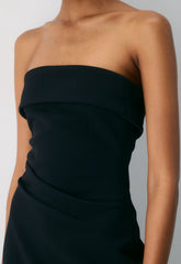 FigureKnit™ Eyecatcher Dress - BLACK