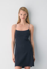 Foxley Dress - Crepette™ - DARK NIGHT NAVY