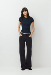 HomeStretch™ Rib Tune T-Shirt - ADMIRAL