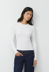 HomeStretch™ Rib Solo Longsleeve - WHITE