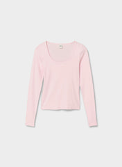 HomeStretch™ Rib Equalizer Longsleeve - MAGNOLIA