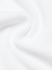 HomeStretch™ Rib Frequency Waist Tank - WHITE