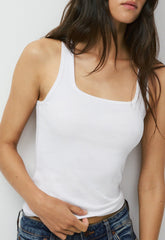 HomeStretch™ Rib Frequency Tank - WHITE