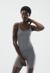 BUTTER Essential Cami Tank - DARK GREY