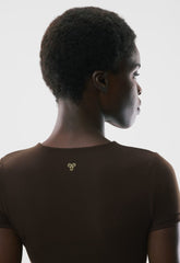 BUTTER Essential T-Shirt - CACAO NIB BROWN