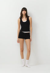 HomeStretch™ Rib Vinyl Tank - BLACK