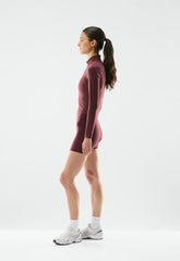 BUTTER Limit Zip-Up - GALA PLUM