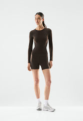 BUTTER Essential Longsleeve - CACAO NIB BROWN