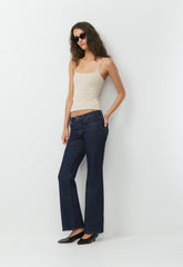 Casual Contour Presence Cami Tank - HEATHER ECRU