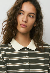 InterLock Cotton Eton Longsleeve - FLINT GRN/NMD TAUP
