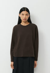 InterLock Cotton Steps Longsleeve - CACAO NIB BROWN