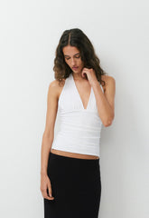 Smooth Matter™ Wylder Halter Top - WHITE
