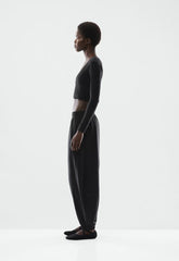 BUTTER Focal Wrap Longsleeve - BLACK