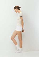 HomeStretch™ Rib Tune T-Shirt - LIGHT BIRCH/MULTI