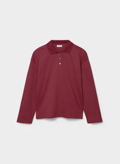 InterLock Cotton Eton Longsleeve - CORDOVAN