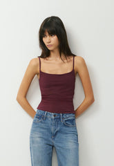 HomeStretch™ Smooth Capsule Comfort Tank - GALA PLUM