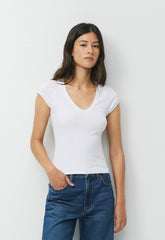 HomeStretch™ Rib Location T-Shirt - WHITE