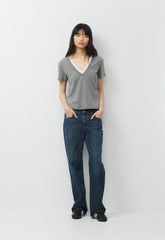 Soft Feels™ Booth T-Shirt - HEATHER DARK GREY