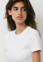 BestHug™ Little Ribbed Hip T-Shirt - BRIGHT WHITE