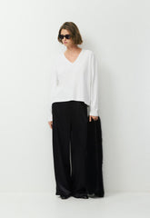 InterLock Cotton Mobile Longsleeve - WHITE