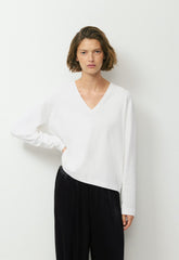 InterLock Cotton Mobile Longsleeve - WHITE