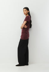 InterLock Cotton Major T-Shirt - GALA PLUM