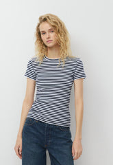BestHug™ Little Ribbed Hip T-Shirt - ADMRL NVY/PLN AIR