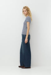 BestHug™ Little Ribbed Hip T-Shirt - ADMRL NVY/PLN AIR