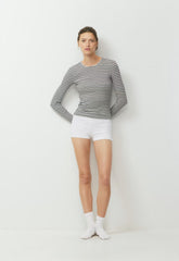 HomeStretch™ Rib Solo Longsleeve - HCHROME/HBLCK