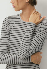 HomeStretch™ Rib Solo Longsleeve - HCHROME/HBLCK