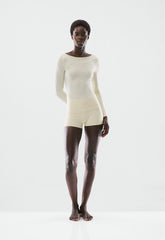 AirBUTTER™ Poise Longsleeve - SEASIDE CREAM