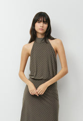 Smooth Matter™ Midnight Halter Top - LT FLINT GRN/ FLNT GRN