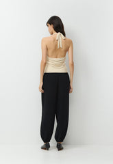 Smooth Matter™ Wylder Halter Top - SEASD CRM/TAN KHAKI