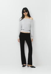 Cassis Longsleeve - HEATHER CHROME