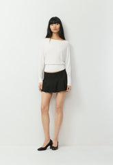 Cassis Longsleeve - WHITE