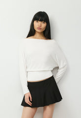Cassis Longsleeve - WHITE