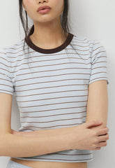 Little Ripple T-Shirt - PLN AIR/CHCLTR BRWN