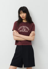 All-Time T-Shirt - LVD-IN GL PLUM/WHITE