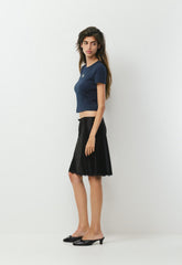 Little Ripple Icon T-Shirt - ADML NAVY/JUNA