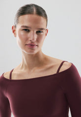 BUTTER Barre Longsleeve - GALA PLUM