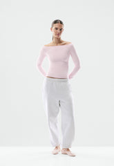 BUTTER Barre Longsleeve - MAGNOLIA