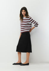 CottonWhisk™ Emma 3/4 Sleeve T-Shirt - GALAPLUM/ PLN AIR