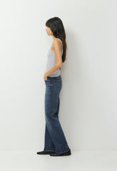 HomeStretch™ Smooth Capsule Comfort Tank - HEATHER CHROME