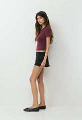 Little Ripple T-Shirt - GALA PLUM