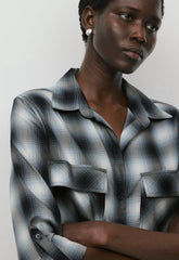 Utility Shirt - ADMRL NVY/ LT BIRCH